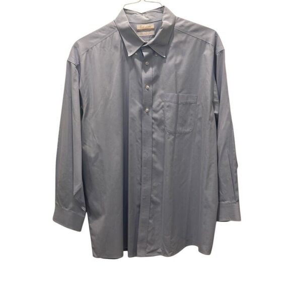 Dress Shirt Gold Label Roundtree & York. 18 1/2 - 35 - Picture 2 of 5